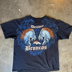Y2K Style Denver Broncos Shirt